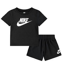 Nike Shortssæt - Shorts/T-shirt - Sort Nike Shortssæt - Shorts/T-shirt - Sort