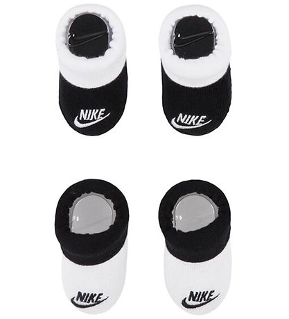 Nike Futter - Futura - 2-Pak - Sort/Hvid