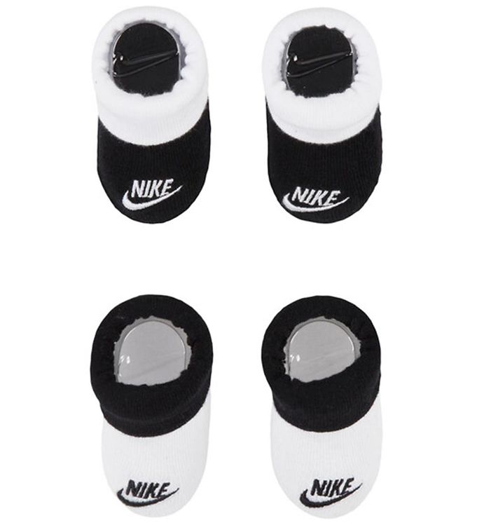 Nike Futter - Futura - 2-Pak - Sort/Hvid
