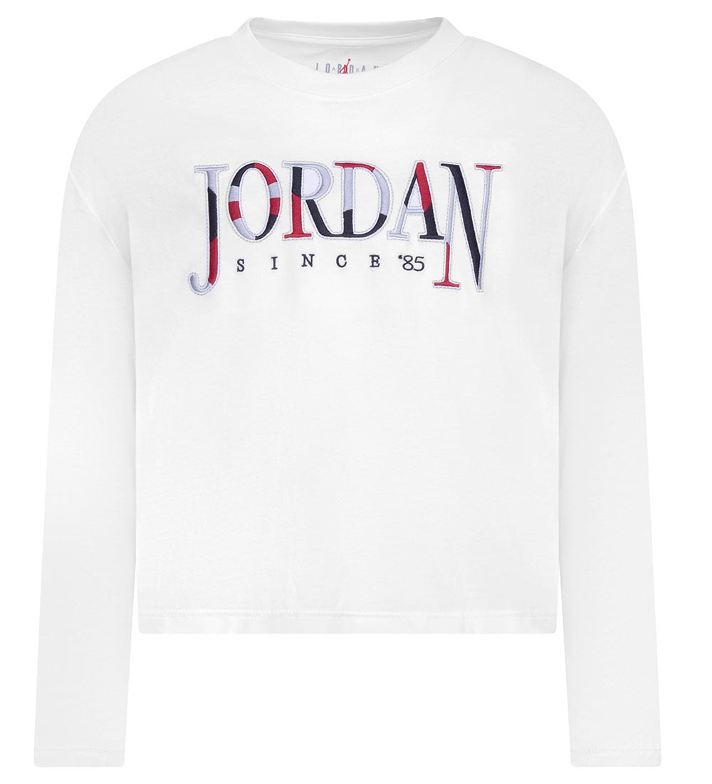 Jordan Bluse - Fundamentals - Weiß - Jordan - 10-12 Jahre (140-152) - Blusen