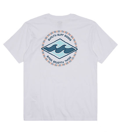 Billabong T-shirt - Rotor Diamond - Off White Billabong T-shirt - Rotor Diamond - Off White