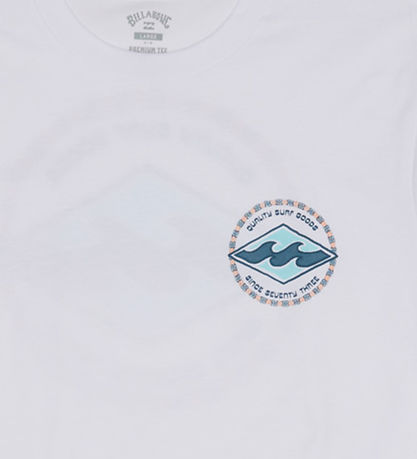 Billabong T-shirt - Rotor Diamond - Off White Billabong T-shirt - Rotor Diamond - Off White