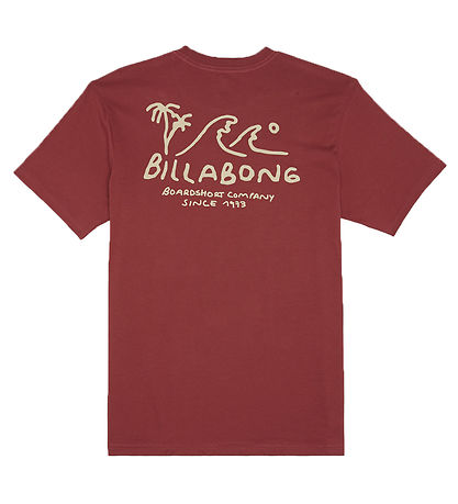 Billabong T-shirt - Lounge - Rød Billabong T-shirt - Lounge - Rød