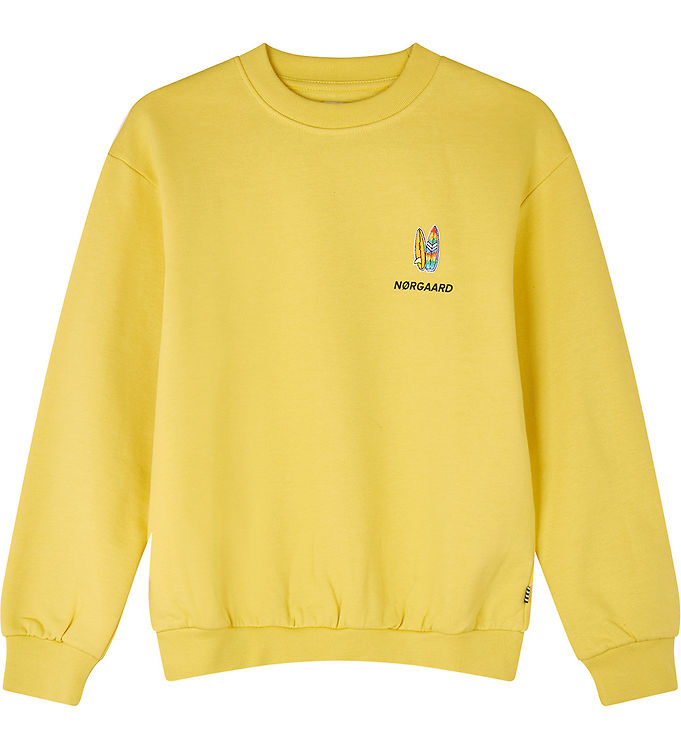 Mads Nørgaard Sweatshirt - Sonar - Lemon Zest