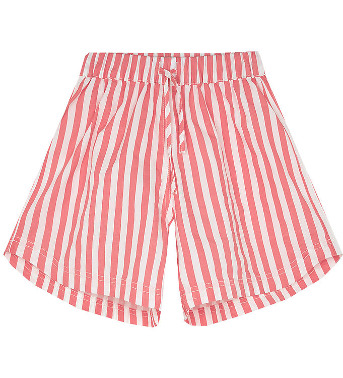 Mads Nørgaard White Alyssum/shell Pink Sacky Shorts Pio - Str. 12y 152cm