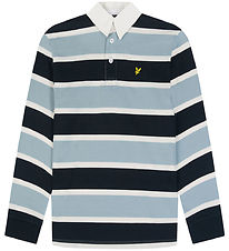 Lyle & Scott Bluse - Rugby - Slate Blue Lyle & Scott Bluse - Rugby - Slate Blue