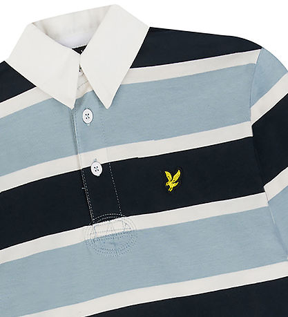 Lyle & Scott Bluse - Rugby - Slate Blue Lyle & Scott Bluse - Rugby - Slate Blue