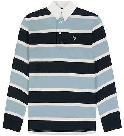 Lyle & Scott Bluse - Rugby - Slate Blue Lyle & Scott Bluse - Rugby - Slate Blue