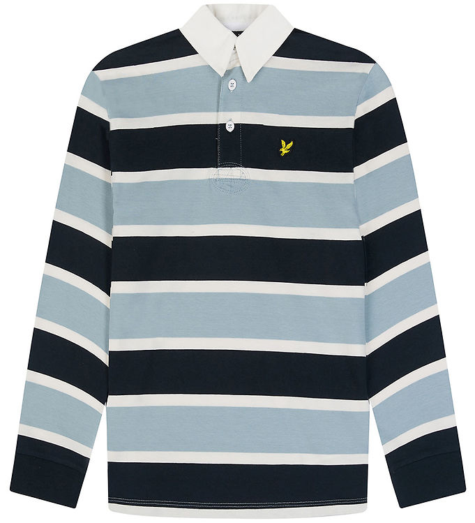 Lyle & Scott Bluse Rugby Slate Blue