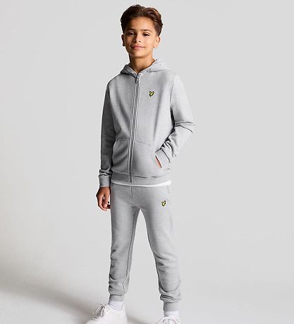 Lyle & Scott Cardigan - Light Grey Marl