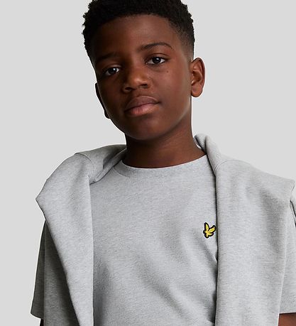 Lyle & Scott T-shirt - Light Grey Marl