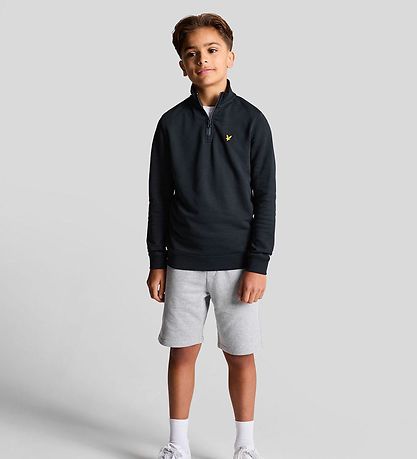 Lyle & Scott Sweatshirt m. Lynlås - Dark Navy