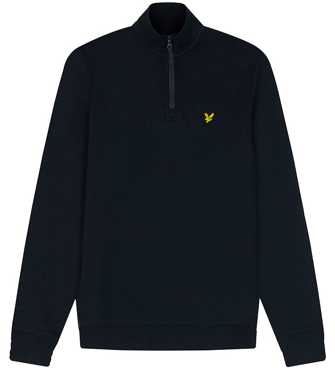 Lyle & Scott Sweatshirt m. Lynlås - Dark Navy