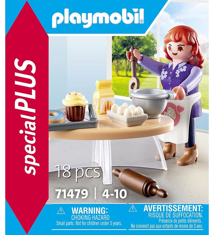 Playmobil SpecialPlus - Konditor - 18 Dele - 71479