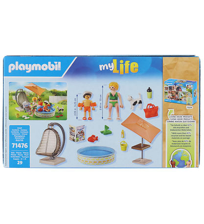 Playmobil My Life - Plaskesjov Derhjemme - 71476 - 29 Dele Playmobil My Life - Plaskesjov Derhjemme - 71476 - 29 Dele