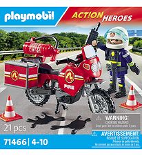Playmobil Action Heroes - Brandbil på ulykkesstedet - 71466 - 21