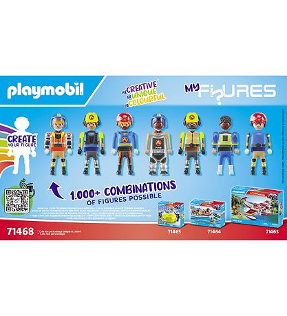 Playmobil Action Heroes - My Figures: Brand... - 71468 - 70 Dele