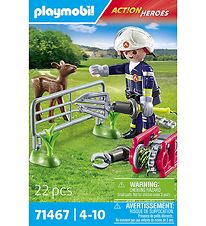 Playmobil Action Heroes - Brandmændenes Dyr... - 71467 - 22 Dele Playmobil Action Heroes - Brandmændenes Dyr... - 71467 - 22 Dele