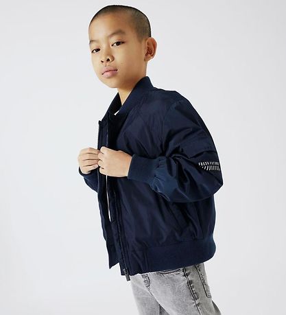 Name It Bomberjakke - NkmMaca - Dark Sapphire Name It Bomberjakke - NkmMaca - Dark Sapphire