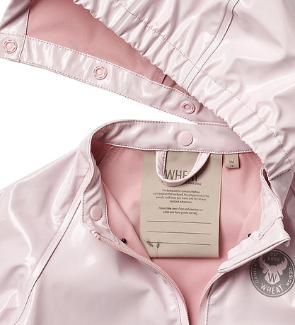 Wheat Regnjakke - Chardy - Cherry Bloom Glossy Wheat Regnjakke - Chardy - Cherry Bloom Glossy