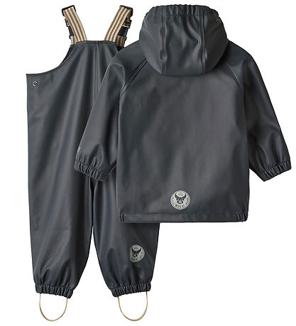 Wheat Regntøj m. Seler - Charlie - Ink