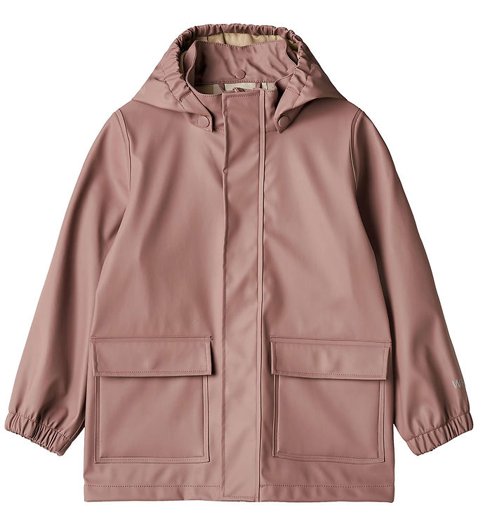 Wheat Regnjakke - Ollo - Dusty Lilac billede