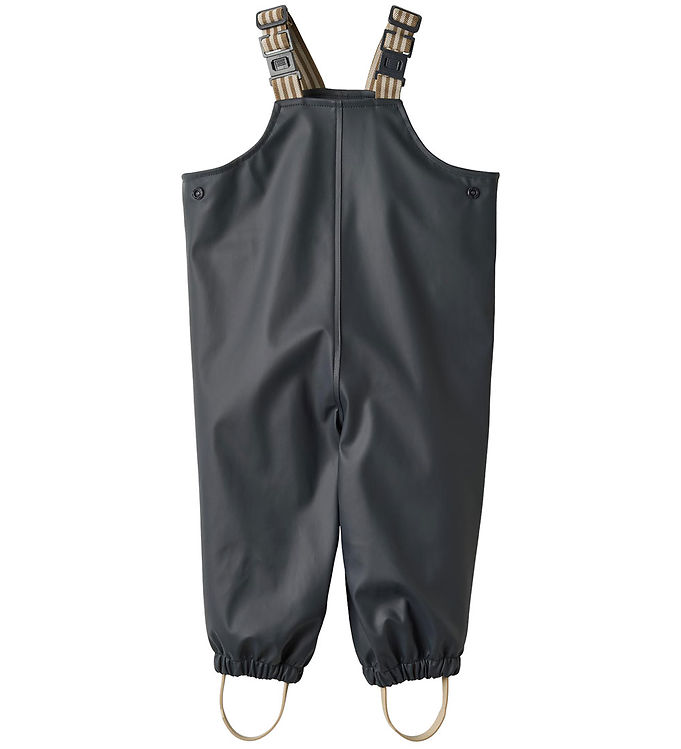 Wheat Regnbukser m. Seler - PU - Charlo - Ink billede