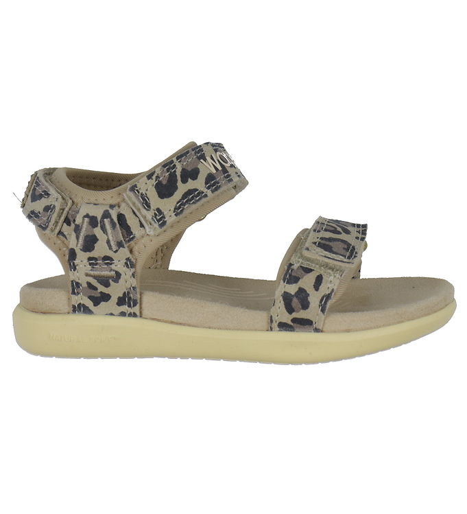 Woden Sandaler – Cirkeline Leo Suede – Leopard