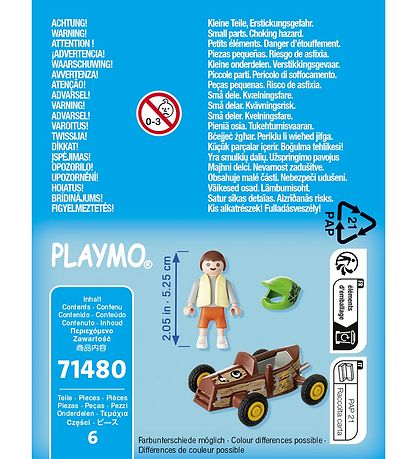 Playmobil SpecialPlus - Barn med Go-Kart - 6 Dele - 71480