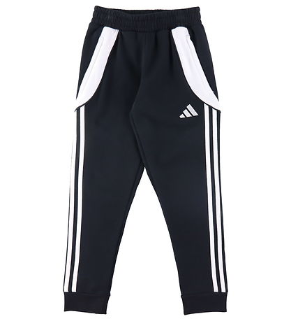 adidas Performance Sweatpants - Tiro24 - Sort/Hvid adidas Performance Sweatpants - Tiro24 - Sort/Hvid