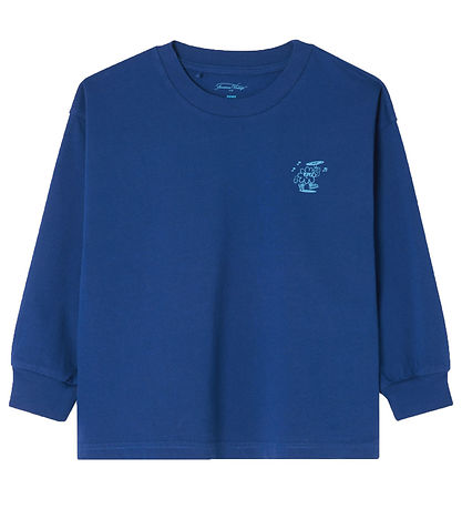 American Vintage Bluse - Vintage Royal Blue American Vintage Bluse - Vintage Royal Blue