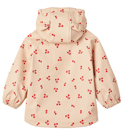 Liewood Regnjakke - PU - Melodi - Cherries/Apple Blossom Liewood Regnjakke - PU - Melodi - Cherries/Apple Blossom