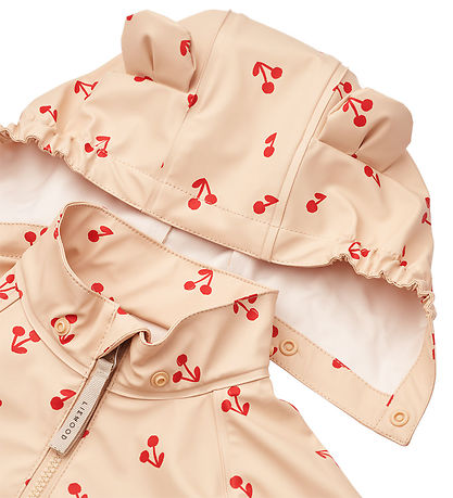 Liewood Regnjakke - PU - Melodi - Cherries/Apple Blossom Liewood Regnjakke - PU - Melodi - Cherries/Apple Blossom