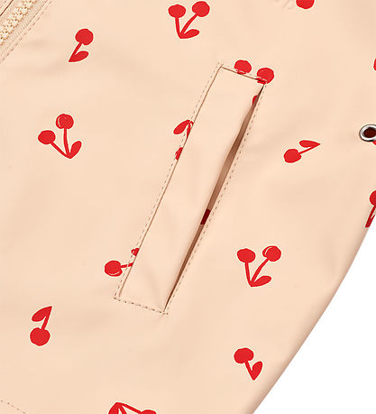 Liewood Regnjakke - PU - Melodi - Cherries/Apple Blossom Liewood Regnjakke - PU - Melodi - Cherries/Apple Blossom