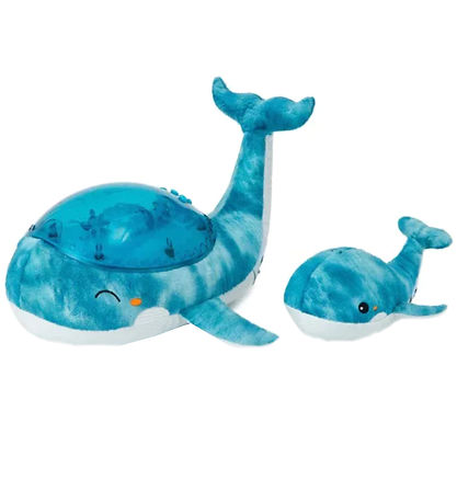 Cloud-B Natlampe m. Lyd - Tranquil Whale m. Unge - 30x28x13 cm - Cloud-B Natlampe m. Lyd - Tranquil Whale m. Unge - 30x28x13 cm -