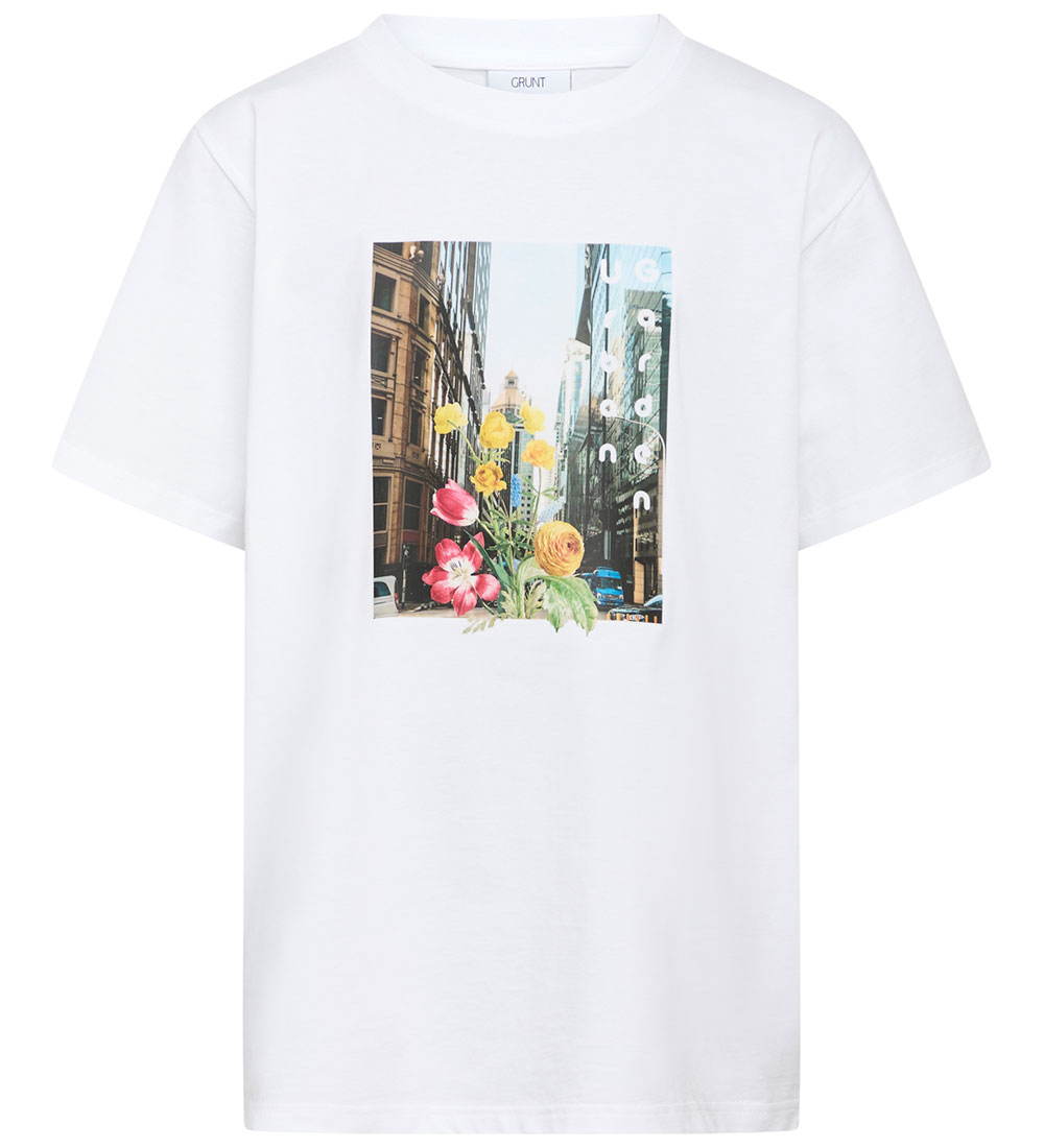 Grunt T-Shirt - Koria Tee - Weiß - Grunt - 8 Jahre (128) - T-Shirts