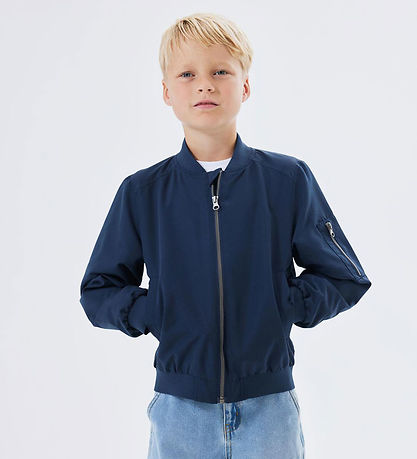 Name It Bomberjakke - NknMonster - Navy Blazer Name It Bomberjakke - NknMonster - Navy Blazer