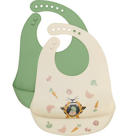 CeLaVi Hagesmække - Silikone - 2-pak - Loden Frost CeLaVi Hagesmække - Silikone - 2-pak - Loden Frost