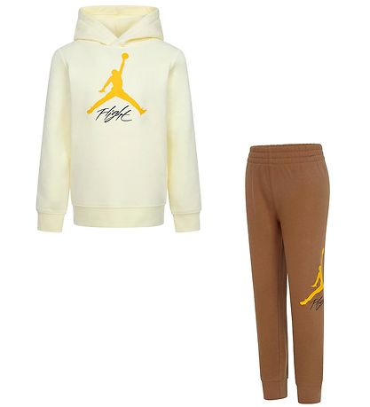 Jordan Sweatsæt - Jumpman Flight - Legend Dk Brown Jordan Sweatsæt - Jumpman Flight - Legend Dk Brown