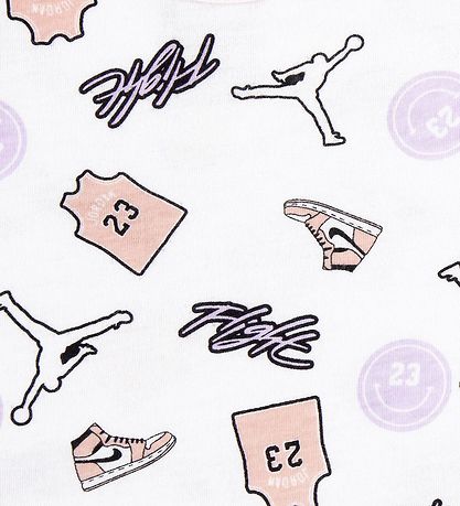 Jordan Body k/æ - 3-pak - Jumpman Flight - Pink Wash Jordan Body k/æ - 3-pak - Jumpman Flight - Pink Wash