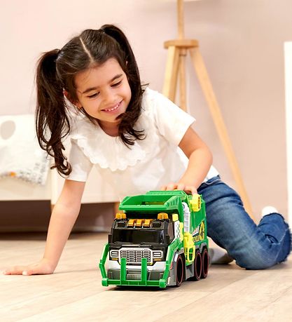 Dickie Toys Bil - Recycling Truck - Lys/Lyd Dickie Toys Bil - Recycling Truck - Lys/Lyd