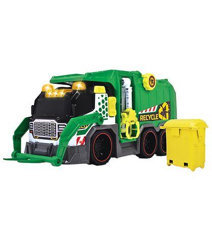 Dickie Toys Bil - Recycling Truck - Lys/Lyd Dickie Toys Bil - Recycling Truck - Lys/Lyd
