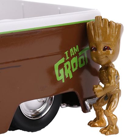 Jada Bil - Marvel Guardians Of The Galaxy Groot & 1963 Volkswage Jada Bil - Marvel Guardians Of The Galaxy Groot & 1963 Volkswage