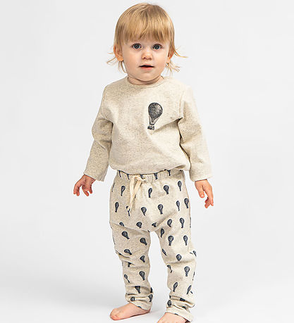 Sofie Schnoor Trousers - Ecru Melange