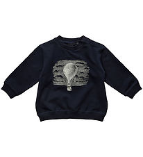 Sofie Schnoor Sweatshirt - Dark Blue Sofie Schnoor Sweatshirt - Dark Blue