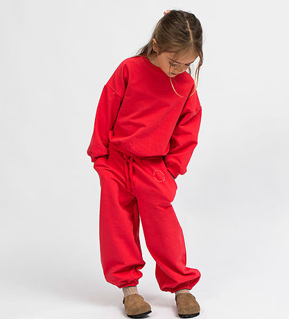 Sofie Schnoor Sweatpants - Berry Red Sofie Schnoor Sweatpants - Berry Red