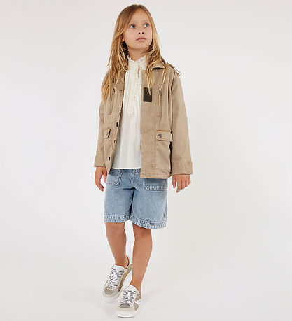 Zadig & Voltaire Jakke - Sand m. Print Zadig & Voltaire Jakke - Sand m. Print