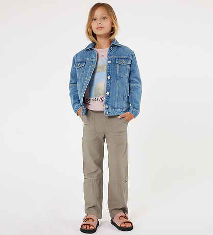 Zadig & Voltaire Denimjakke - Kasyl - Blå m. Similisten Zadig & Voltaire Denimjakke - Kasyl - Blå m. Similisten