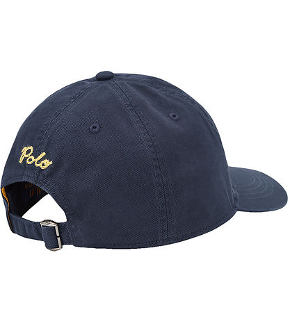 Polo Ralph Lauren Kasket - Collection Navy m. Gul/Grøn Polo Ralph Lauren Kasket - Collection Navy m. Gul/Grøn