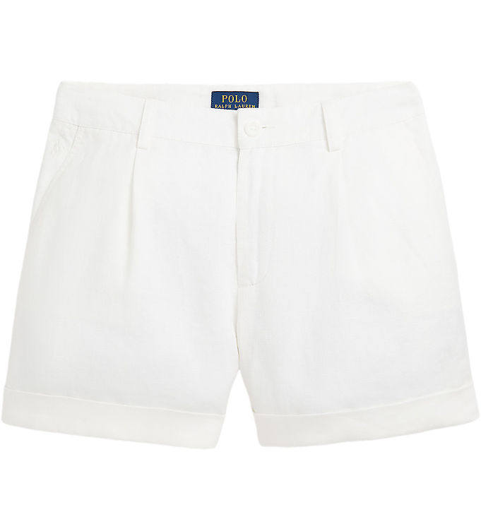 Polo Ralph Lauren Hør Shorts - Deckwash White